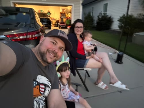 Customer photo review of Merican Eagle Shirt