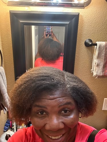 Customer photo review of Length Retention Bundle