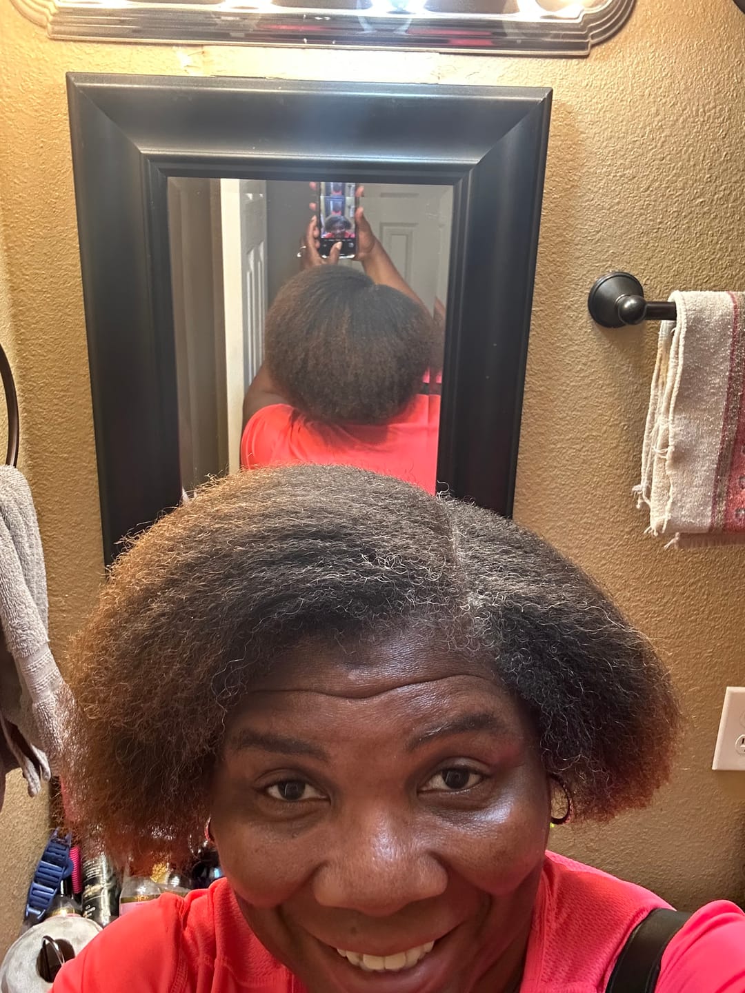 Customer photo review of Length Retention Bundle