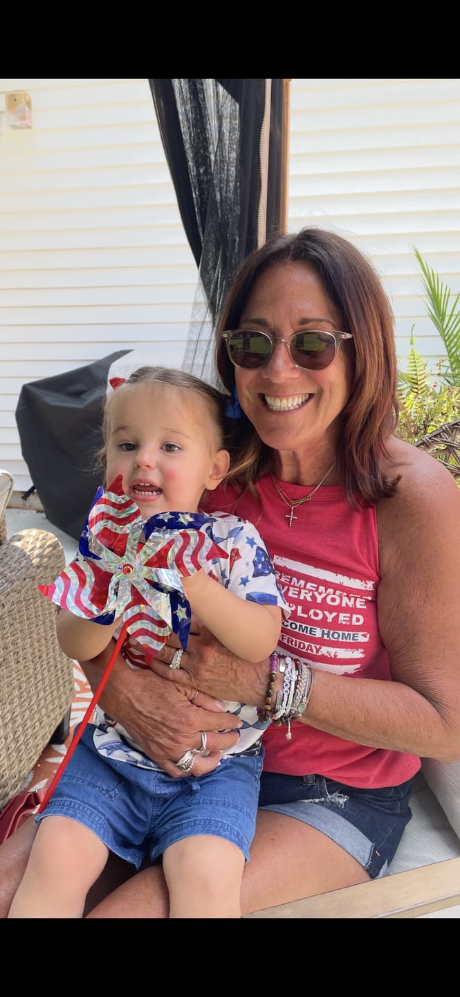 Customer photo review of Until They Come Home Rocker Tank