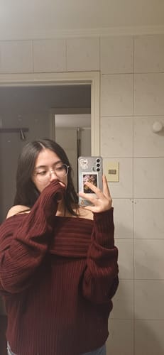 Customer photo review of SWEATER LINA BURDEO
