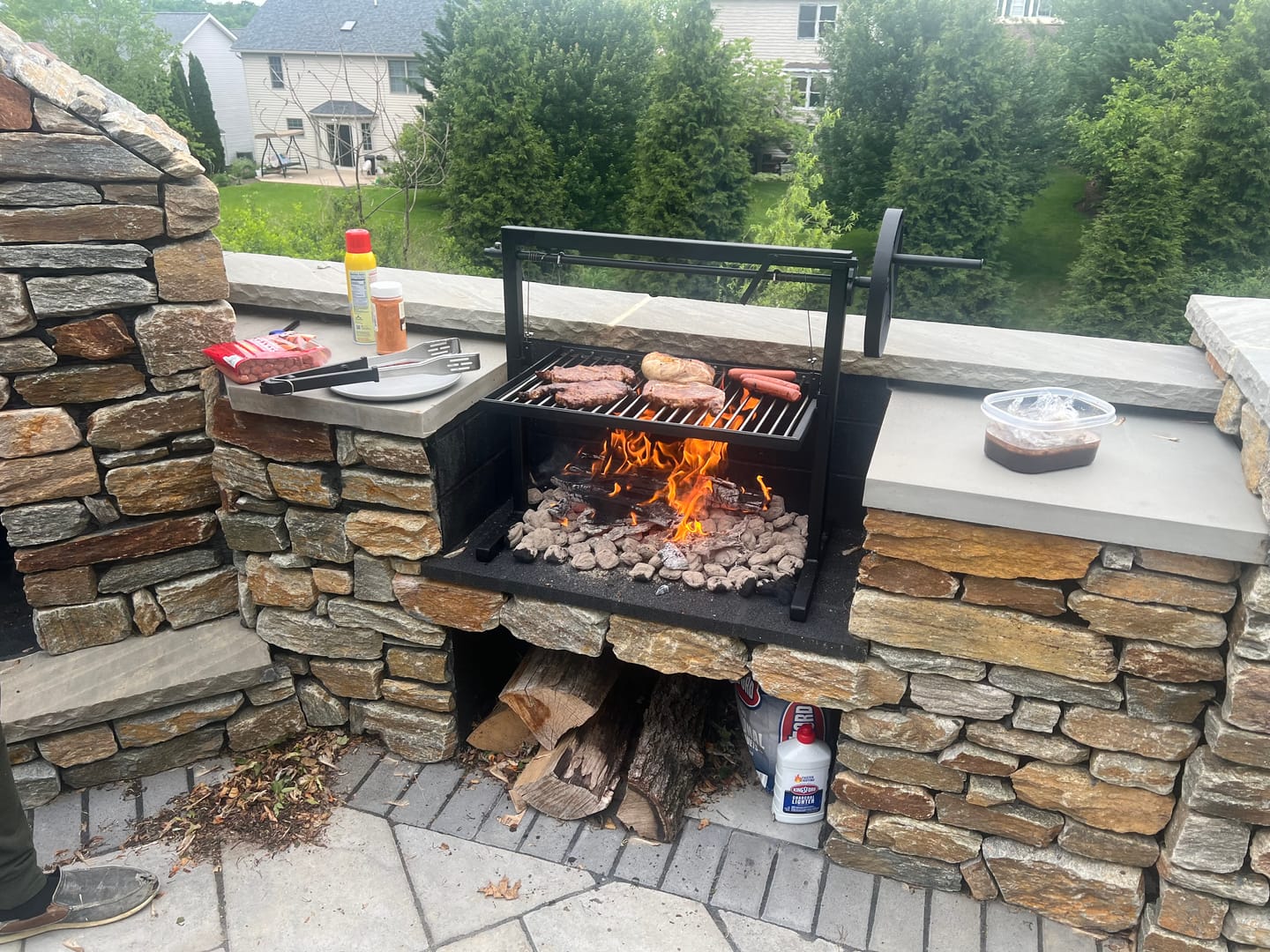 Customer photo review of Argentine Santa Maria Grill