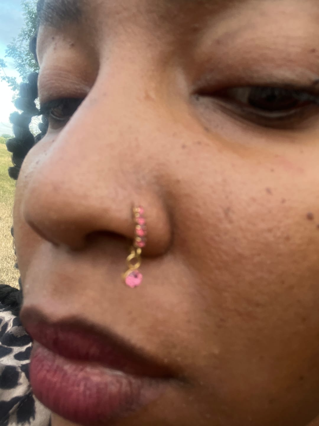 Customer photo review of Piercing Aliya