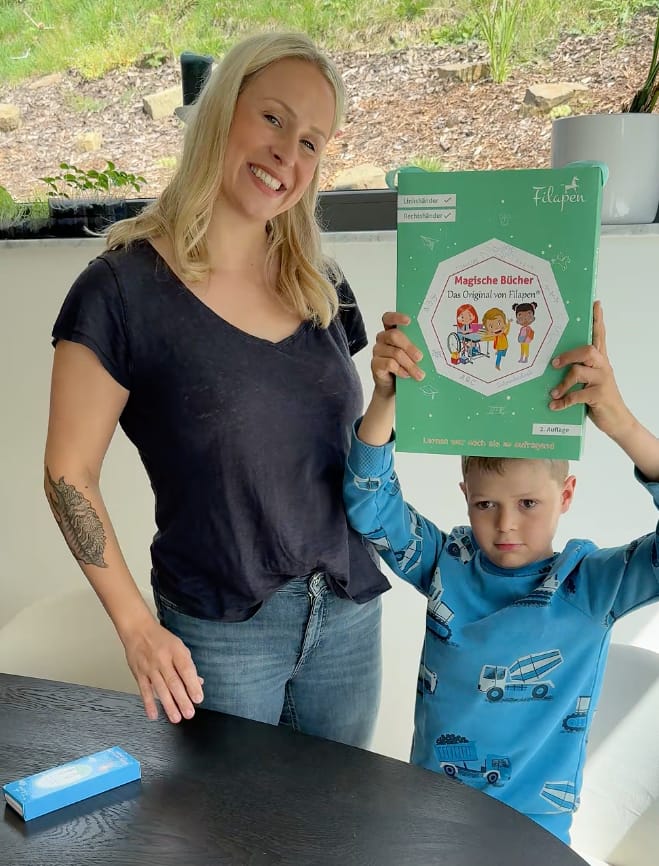 Customer photo review of Filapen Magische Übungshefte – wiederverwendbar