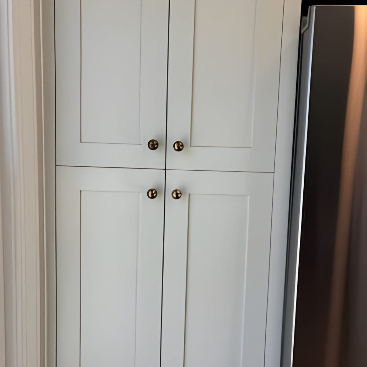 Customer photo review of Serene Cabinet Pulls - Antique Brass