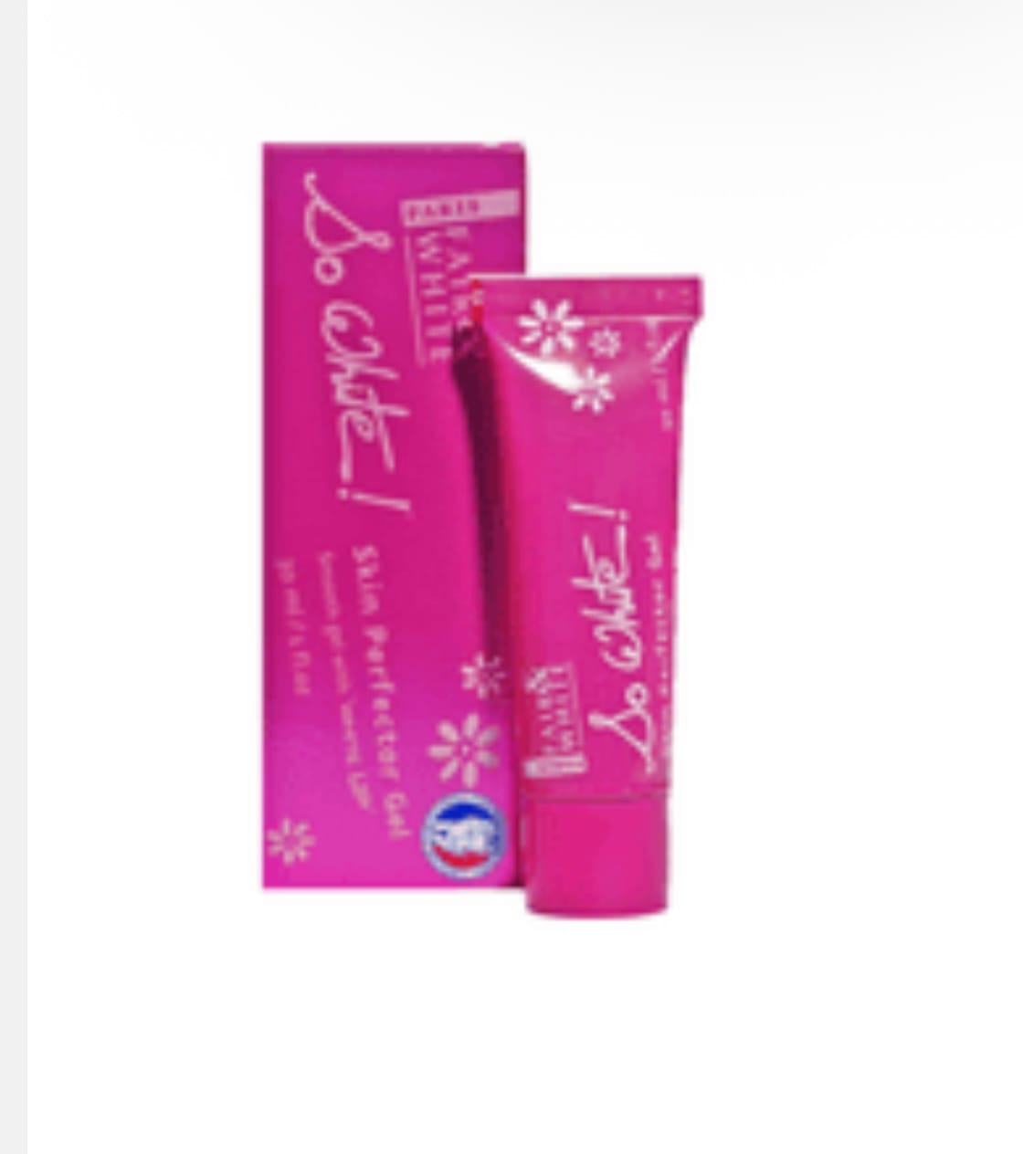 Customer photo review of Fair and White So White Skin Perfector Gel 30ml / 1 fl oz