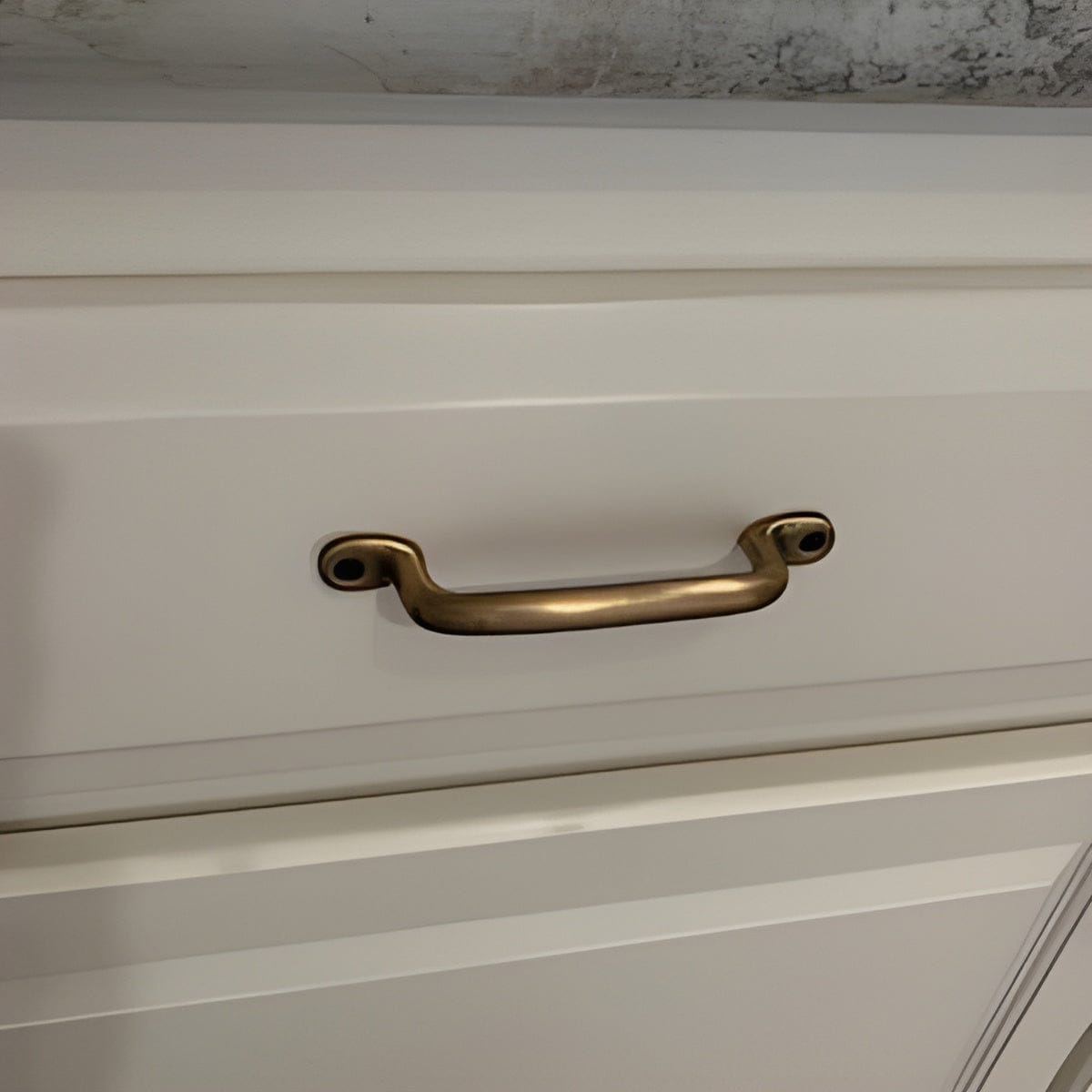 Customer photo review of Serene Cabinet Pulls - Antique Brass