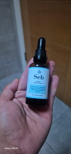 Customer photo review of Seb Natural Calming Serum