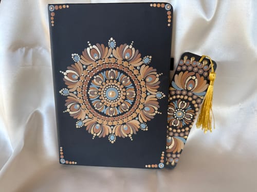 Customer photo review of Unfinished Wood Round Edge Bookmark Shape | DIY Craft Cutout | up to 12" DIY