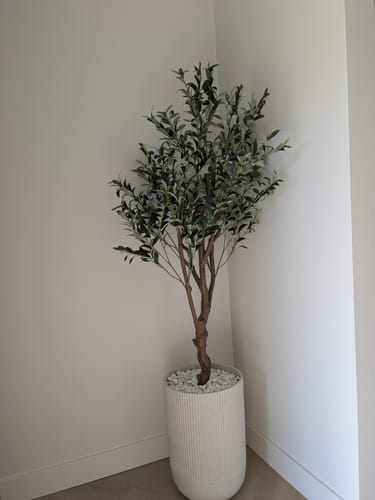 Customer photo review of Kunst Olijfboom 150cm