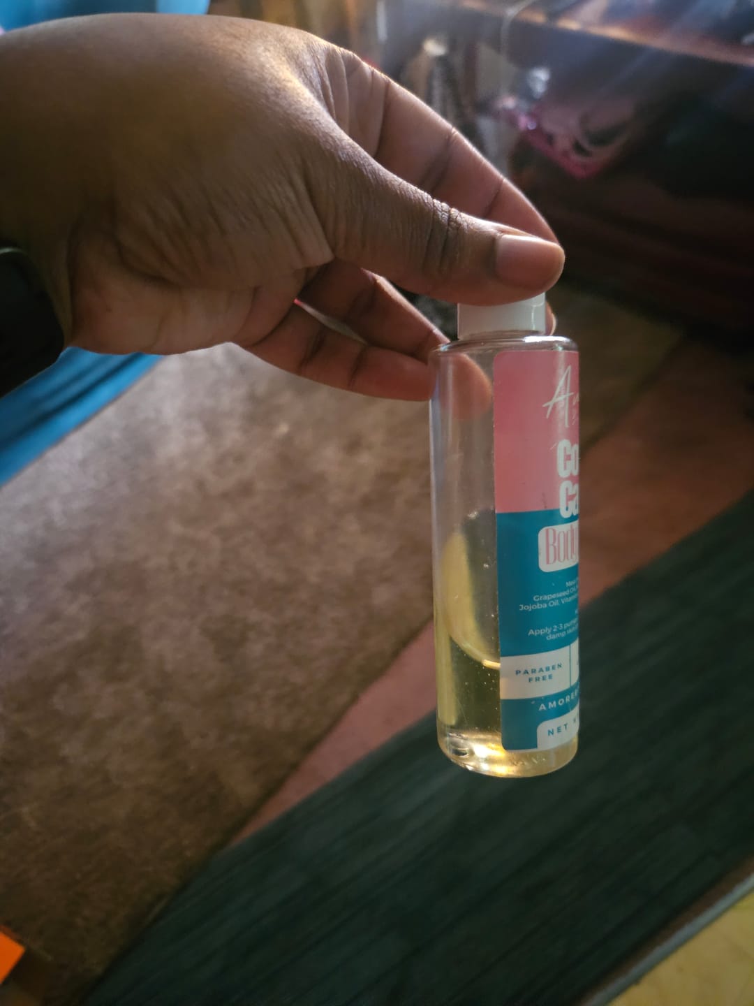 Customer photo review of Cotton Candy - Body Oil
