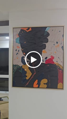 Customer review photo for Colorful Painting #CA070