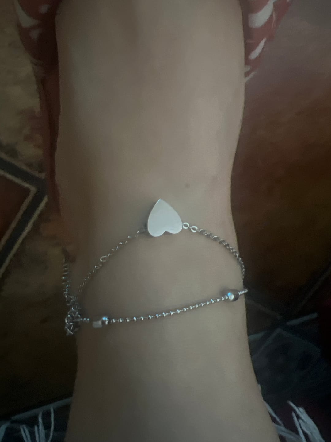 Customer photo review of Tobillera Love