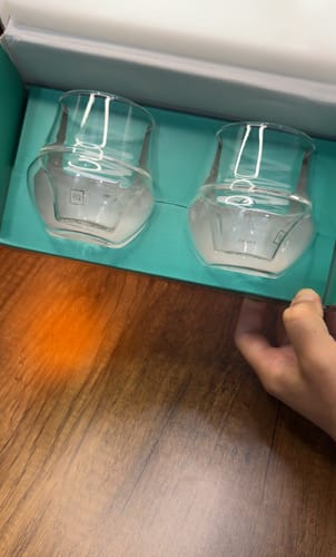 Customer photo review of PROPEL Espresso Glass Set