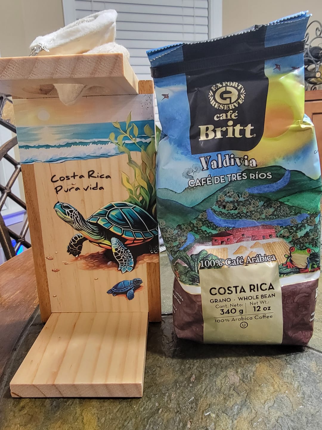 Customer photo review of COSTA RICAN TRES RIOS VALDIVIA COFFEE