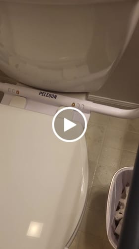 Customer video review of Toilet Seat with Handles (250lb)