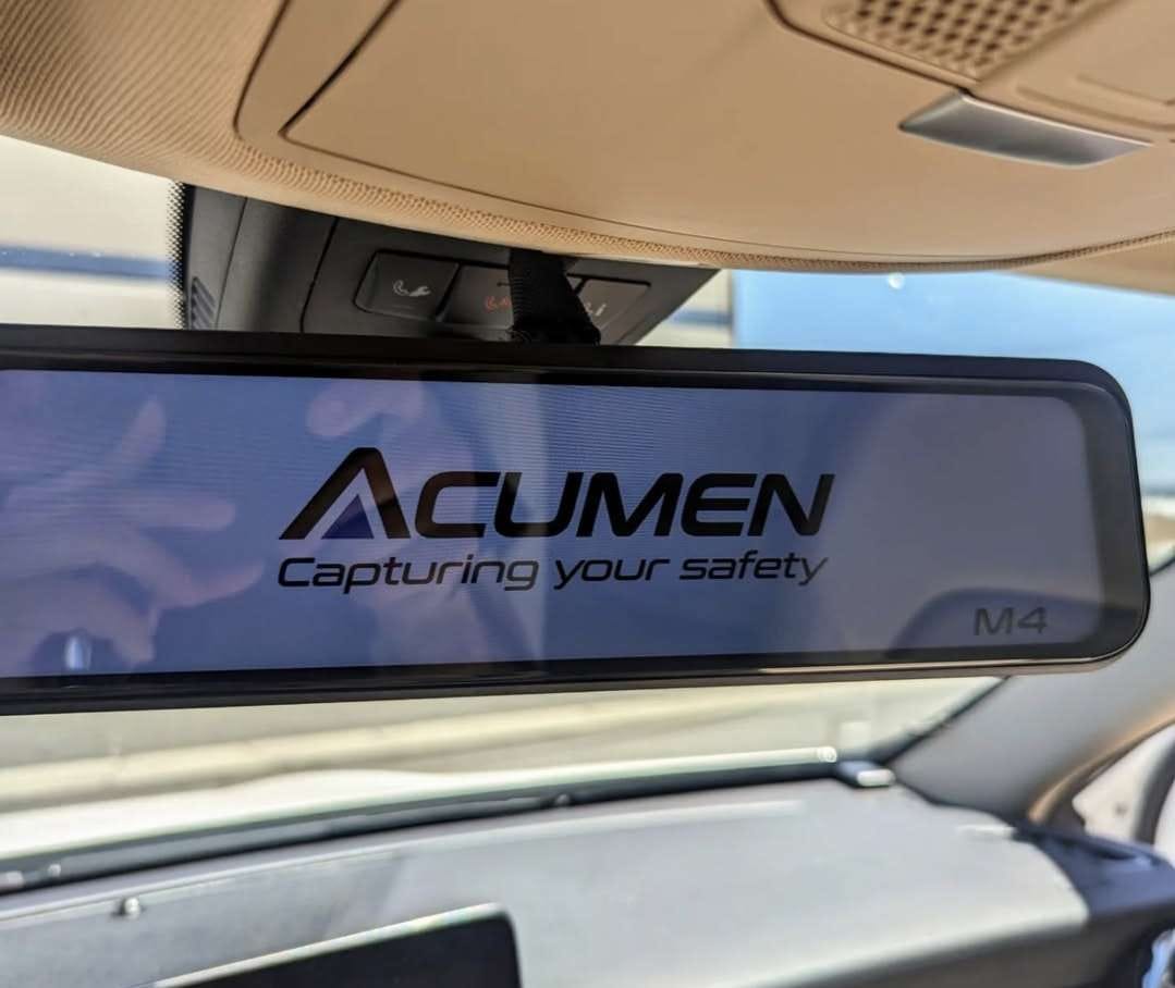 Customer photo review of M4 Mirror Dash Cam 2CH