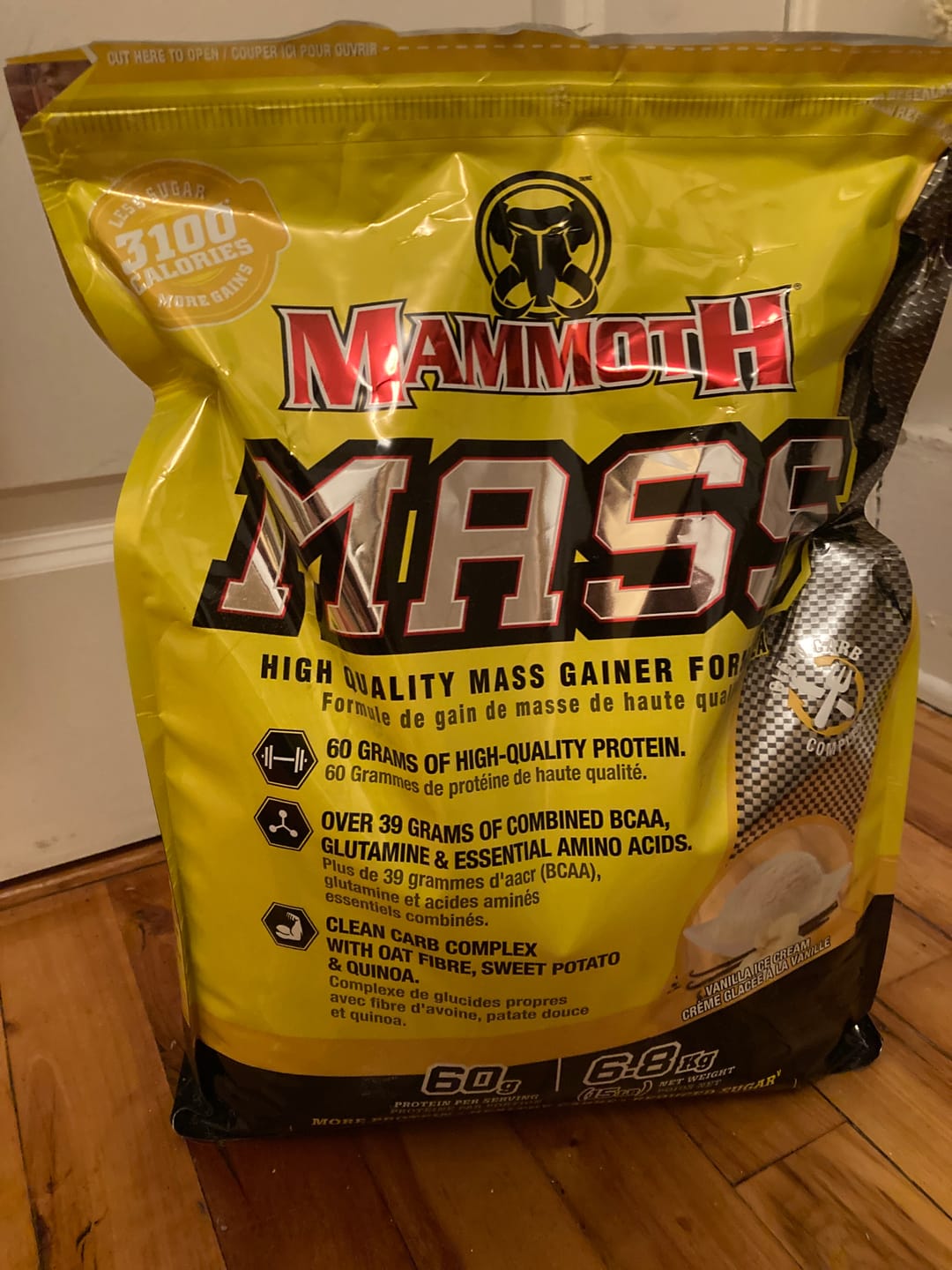 Customer photo review of Mammoth - Mass 15lbs