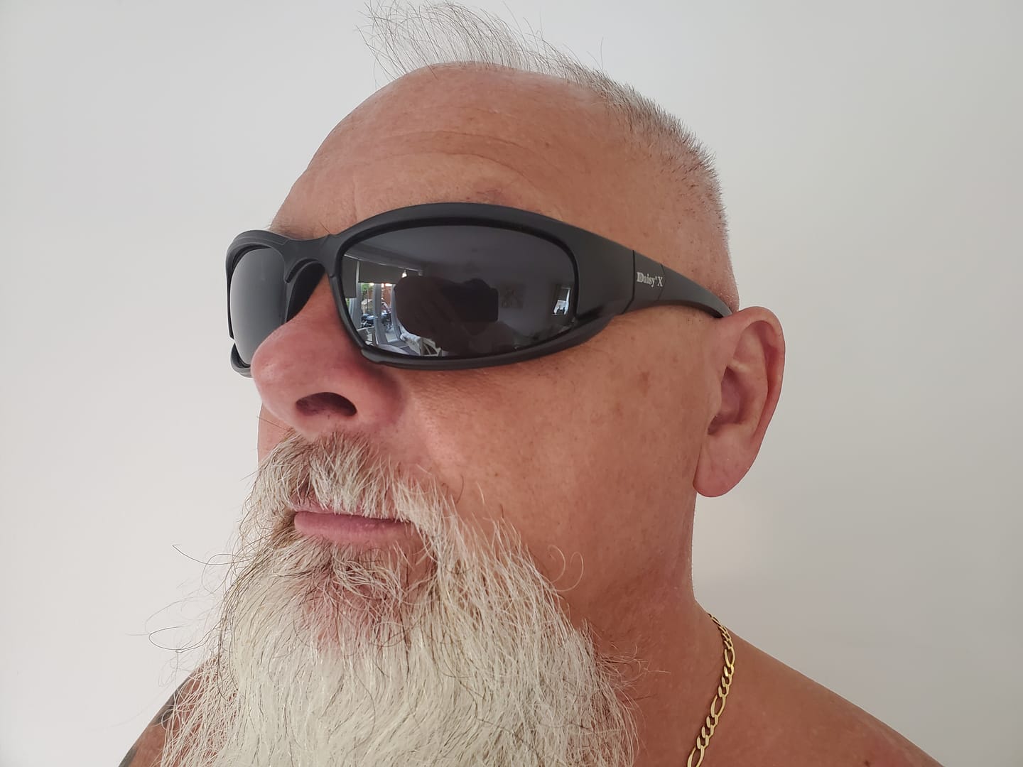 Customer photo review of X7 Polarized Riding Goggles - 4 Lens Kit