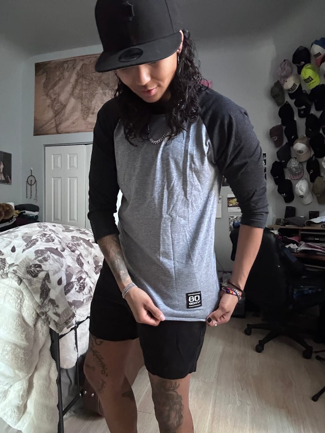 Customer photo review of 80Eighty® Baseball Shirt