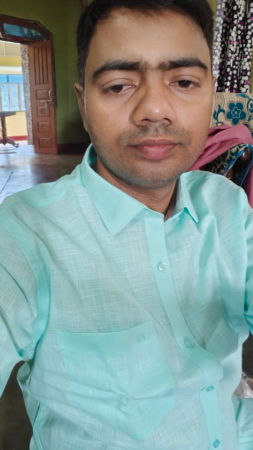 Customer photo review of Indo Cotton - Sky Blue Formal Shirts For Men | Ariser