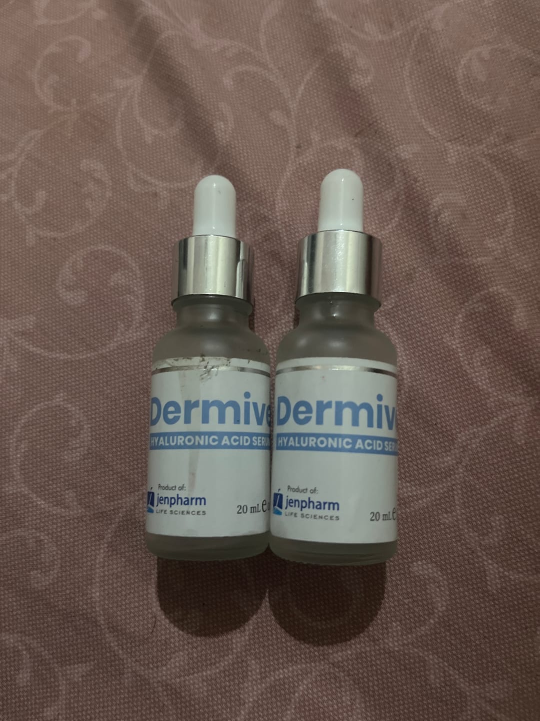 Customer photo review of Dermive Hydrating Serum