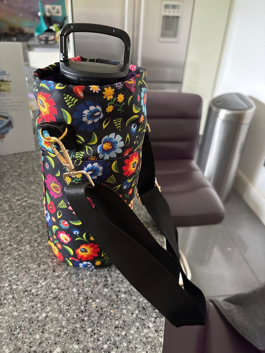 Customer photo review of Dog Walking Bag - Buddy Bag