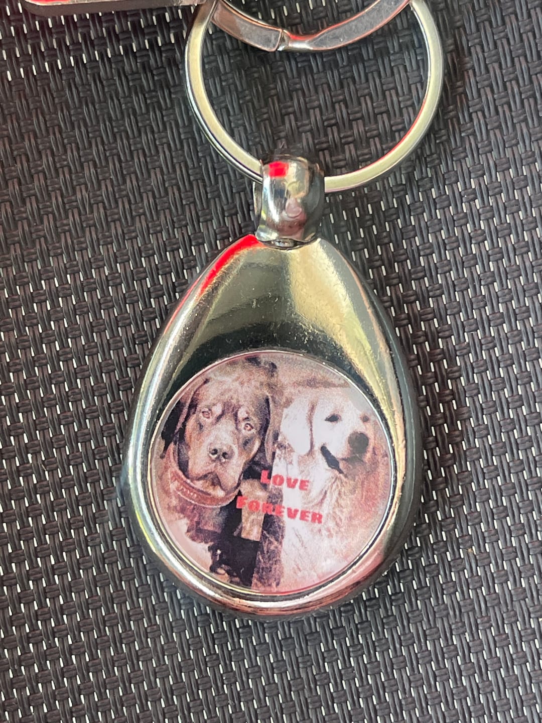 Customer photo review of Schlüsselanhänger mit Hundefoto