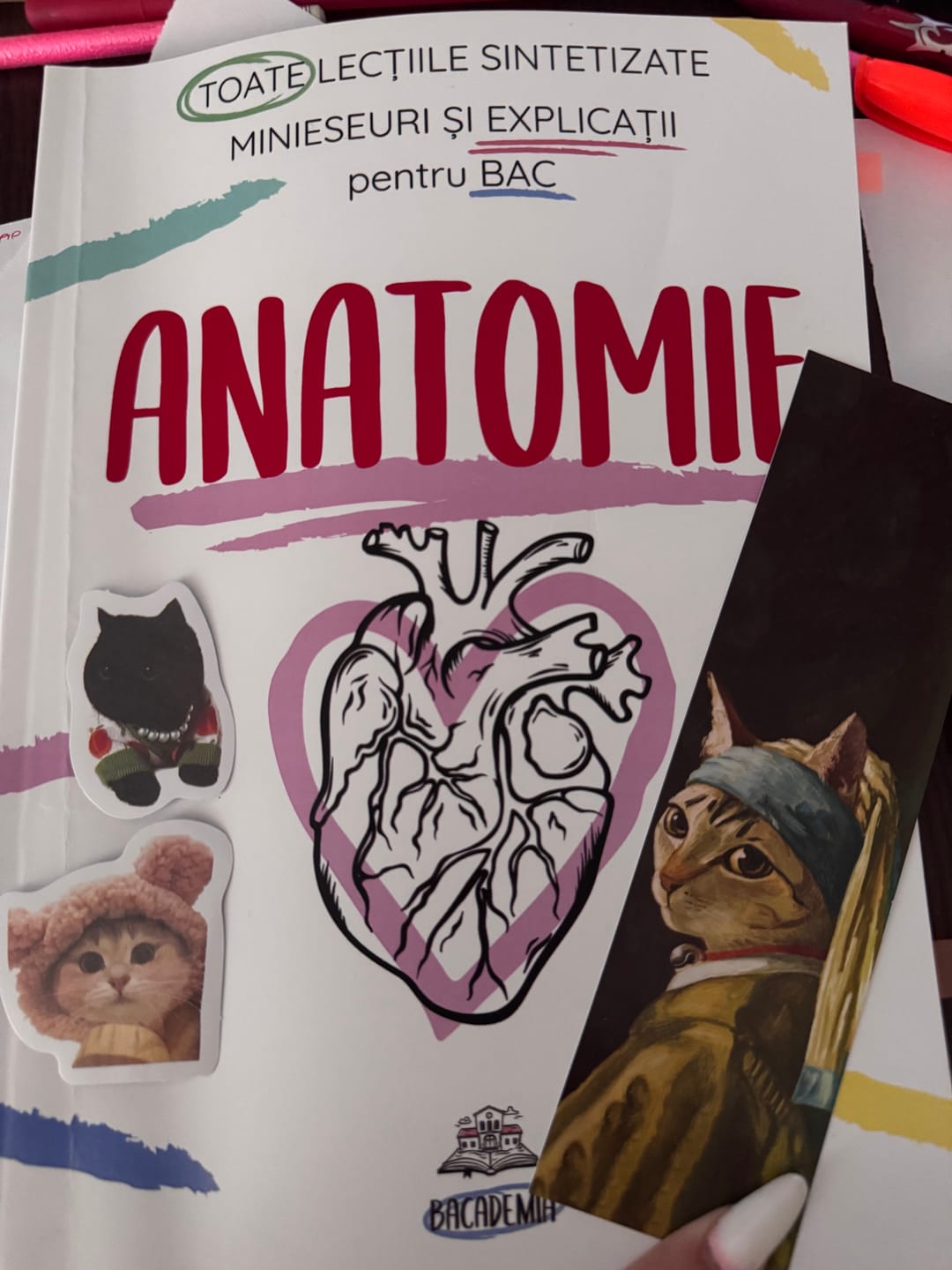 Customer photo review of Carte Anatomie Bacalaureat (Biologie clasele XI-XII) Bacademia