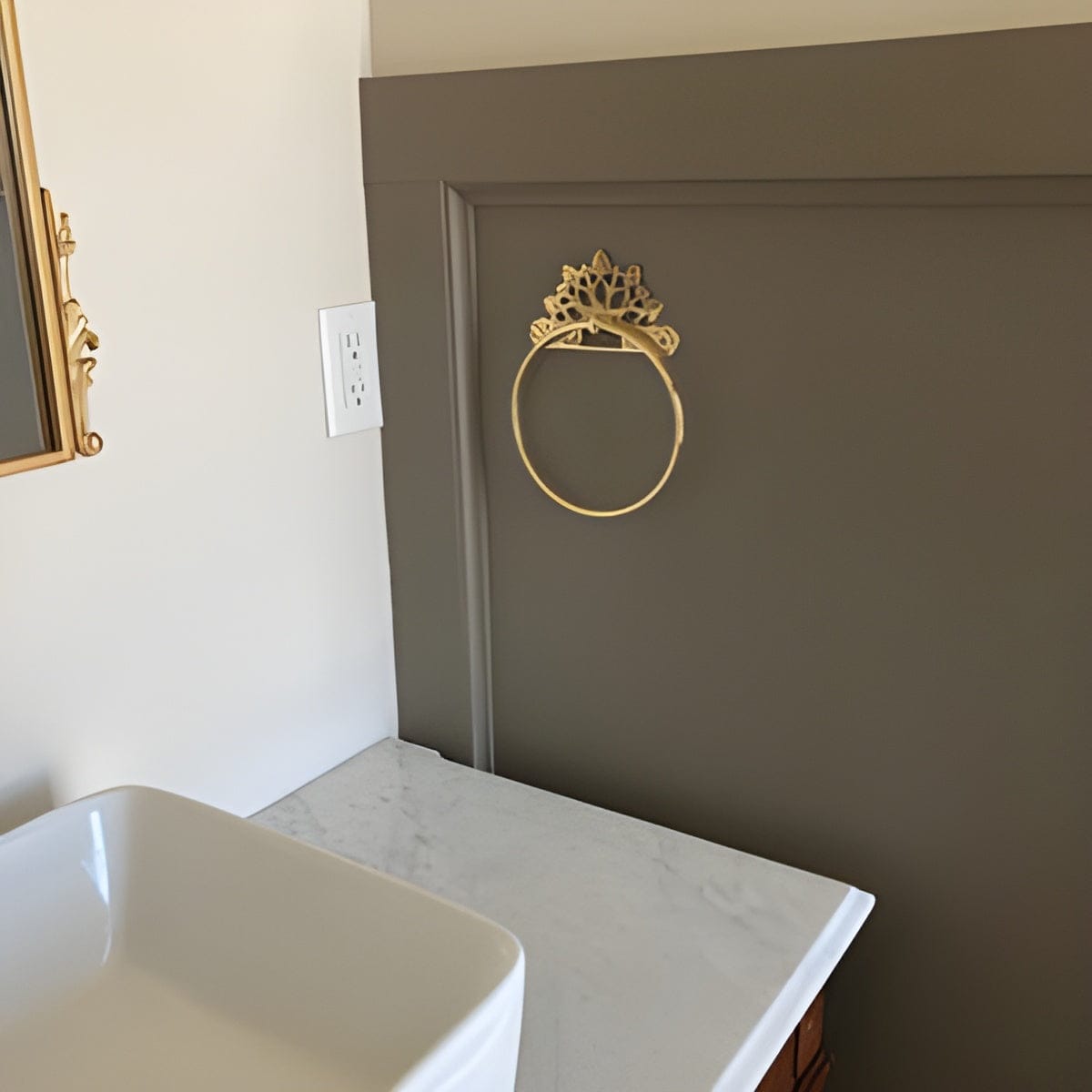 Customer photo review of Brass Victorian Set