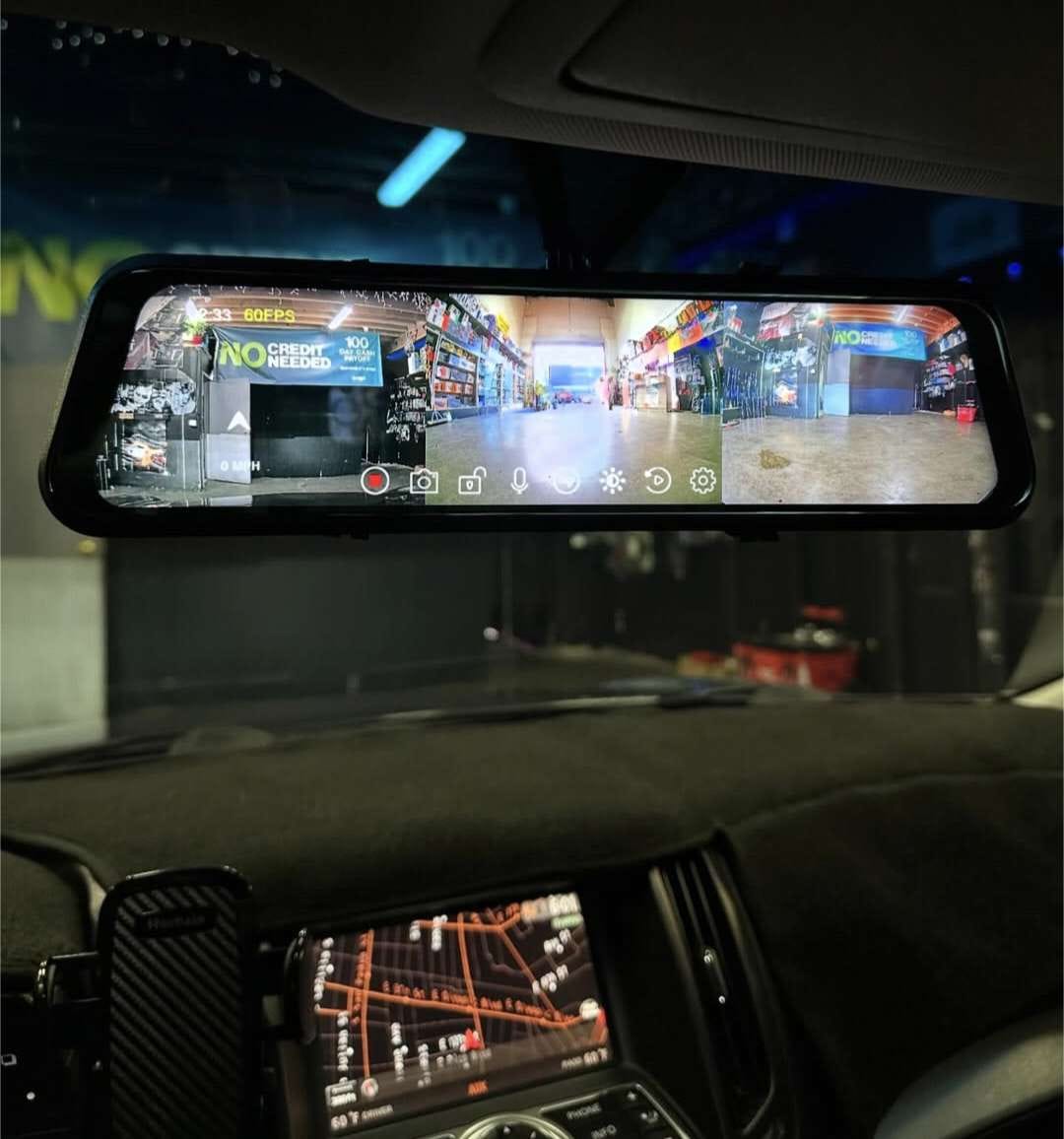 Customer photo review of M4 Mirror Dash Cam 2CH