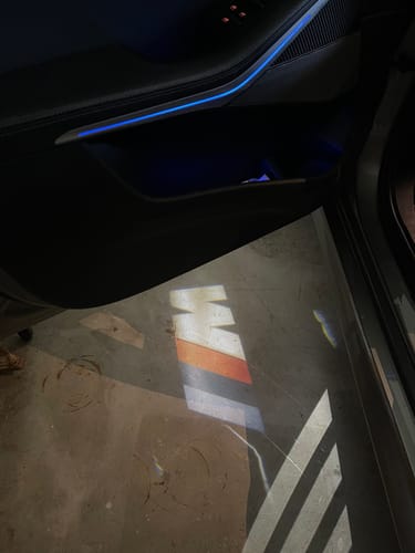 Customer photo review of BMW X SERIES DOOR LIGHTS