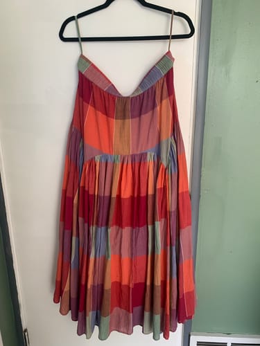 Customer photo review of LEILA SKIRT | PICNIC CHEX