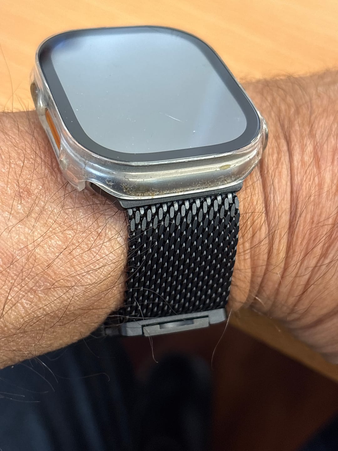 Customer photo review of Titanium Milanese Loop
