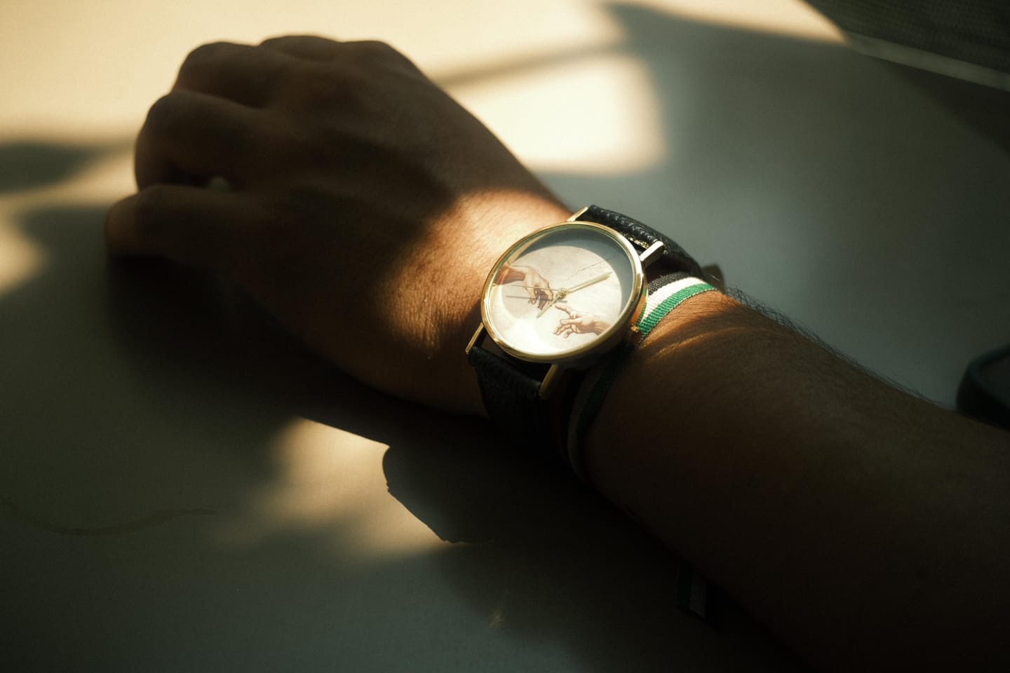 Customer photo review of Michelangelo The creation of Adam Watch