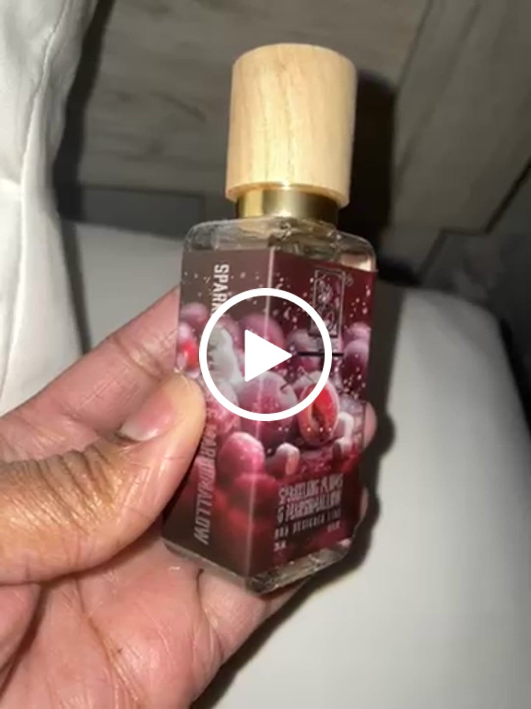 Customer video review of Sparkling Plums & Marshmallow