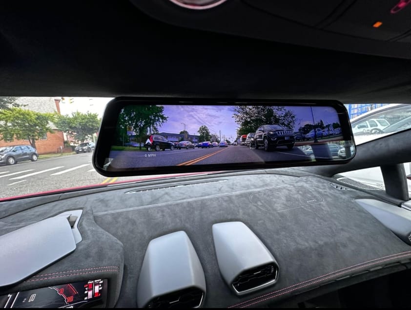Customer photo review of M4 Mirror Dash Cam 2CH