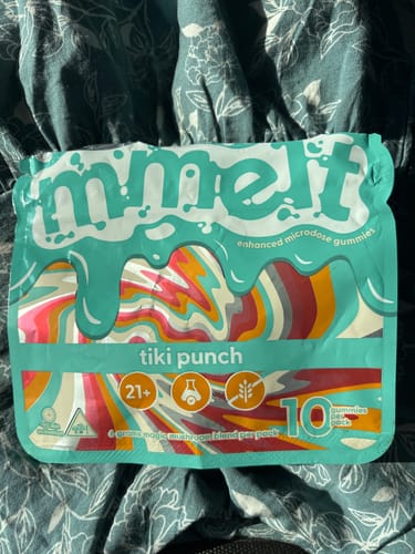 Customer photo review of Tiki Punch - Mmelt Mushroom 10 Ct Gummies