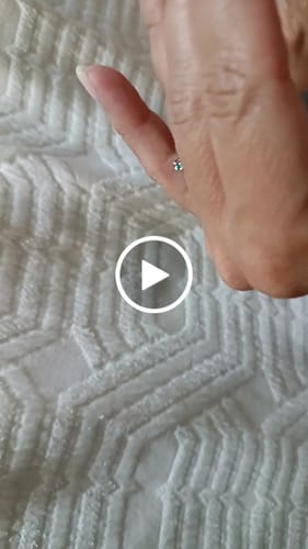 Customer video review of Anello Mini Tennis Regolabile con Zirconi Colorati