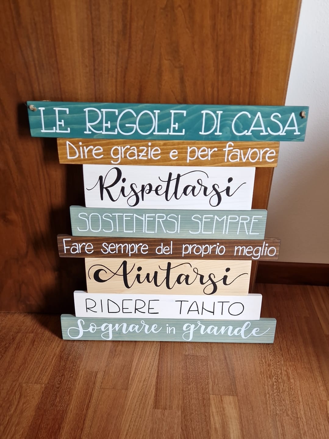 Customer photo review of Regole di Casa - Noce Petrolio
