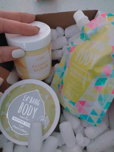 Customer photo review of Vanilla - Skin Care - Bundle