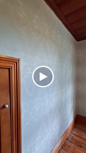 Customer video review of Damask Wallpaper - Sage