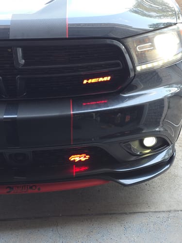 Customer photo review of RT Logo LED dodge challenger rt badge Luminous RT emblem light