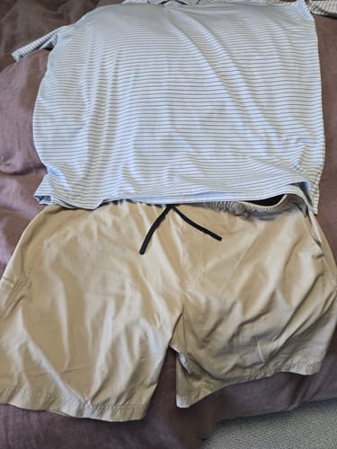 Customer photo review of Scramble Men's Short - Oat