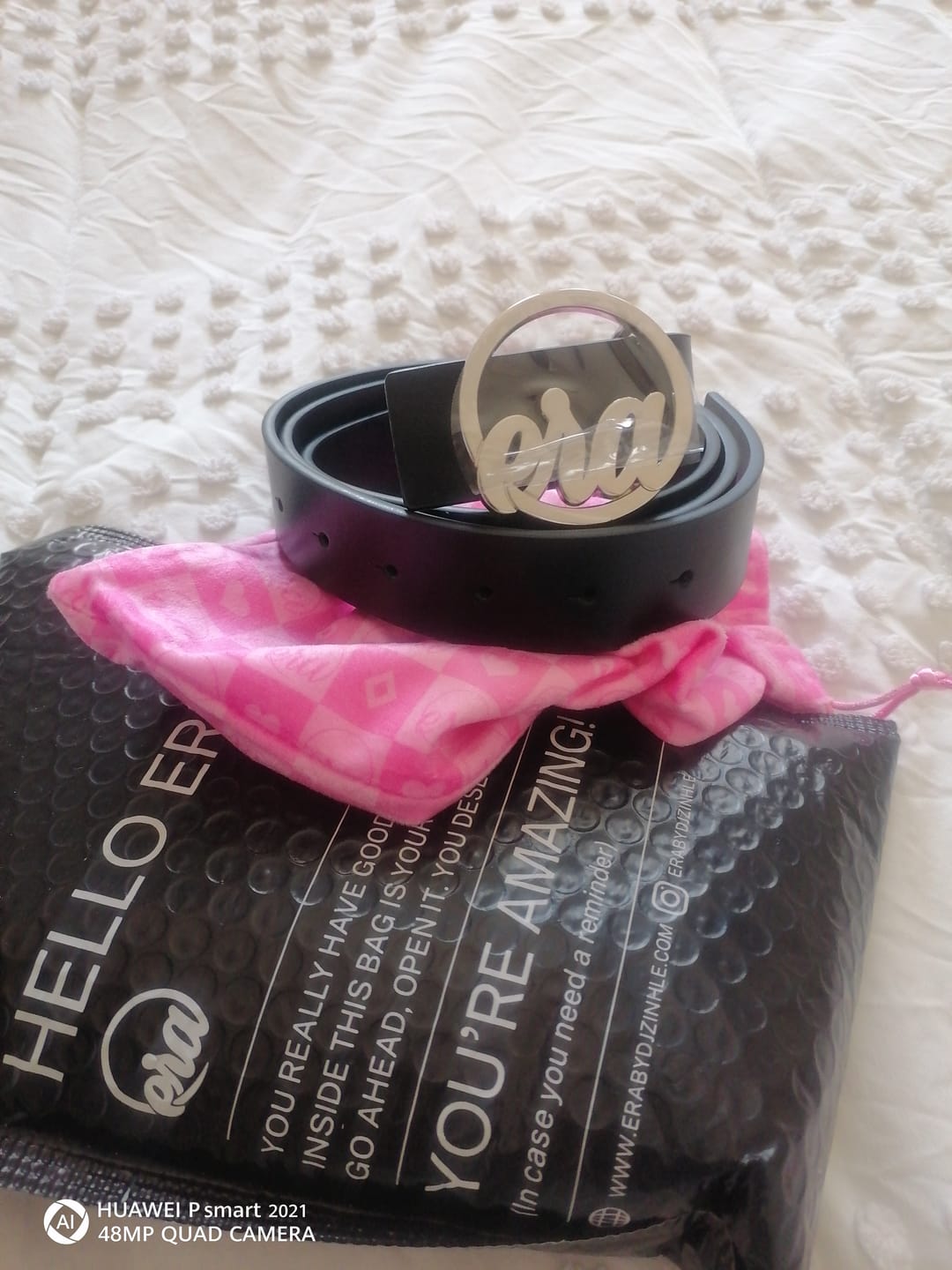 Customer photo review of Large Era Belt