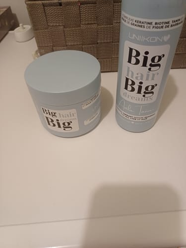 Customer photo review of Gamme Amla Tanino - Kit complet - Shampooing, masque et sérum