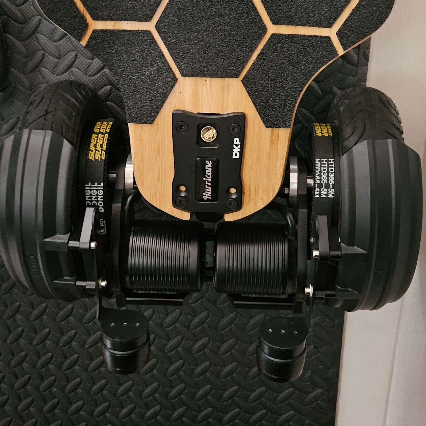 Customer photo review of Electric Skateboard Drive Belt