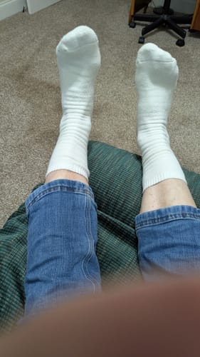 Customer photo review of Heavyweight Socks