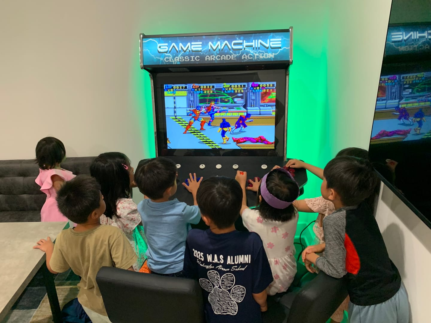 Customer photo review of 4 Player Standup with 2 shooting guns Arcade Machine 4600 Retro Multi Cade Games
