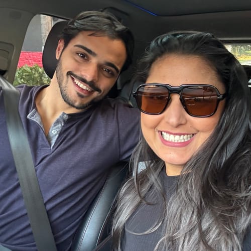 Customer photo review of Óculos Roma